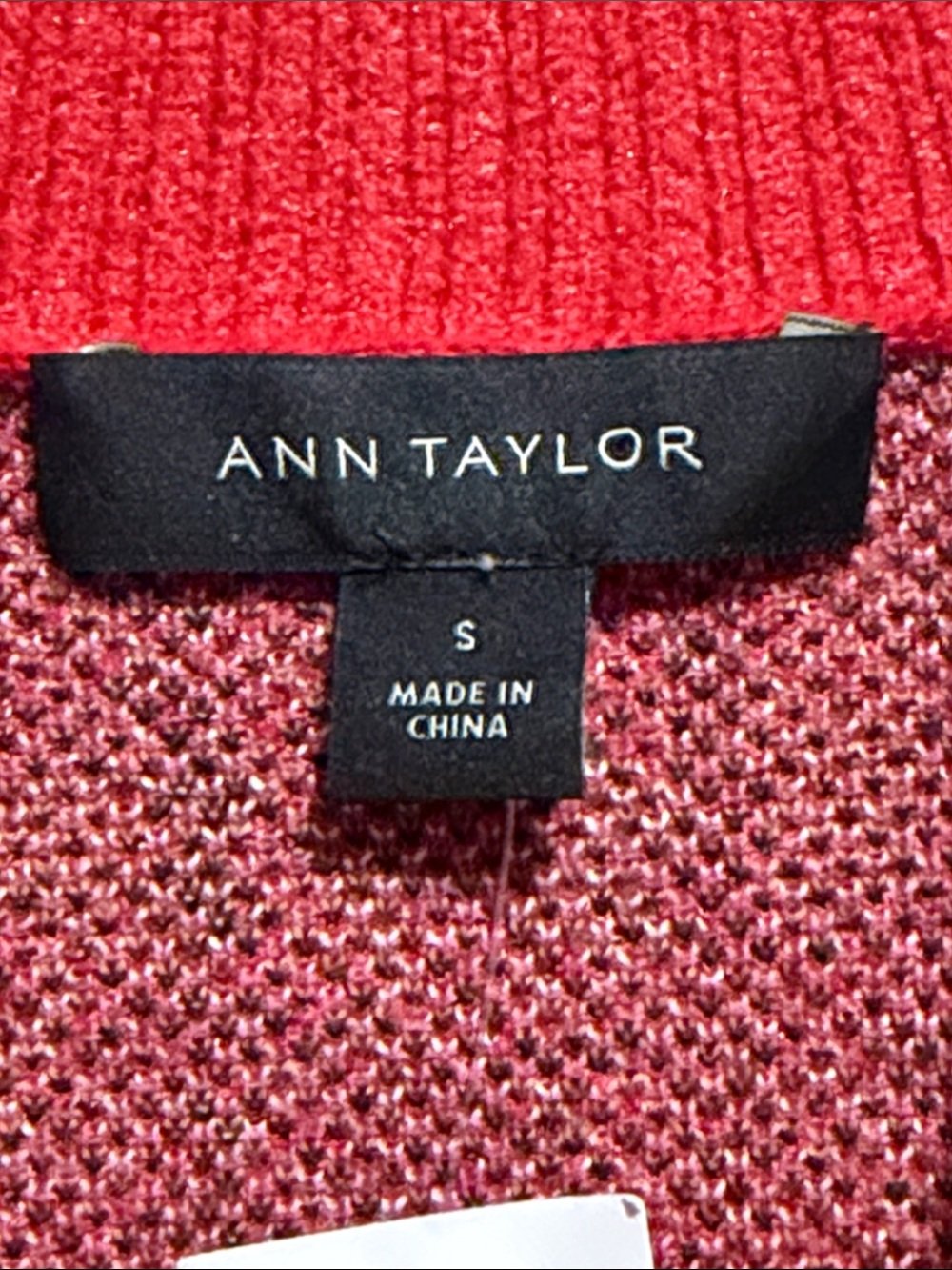 Ann Taylor Jacquard Plaid Boyfriend Cardigan - Picture 7 of 9